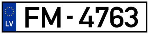 auto länderkennzeichen lv